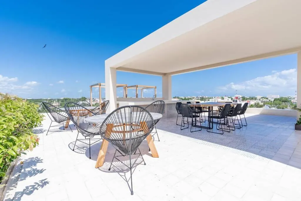 Kaab At The Park*Wifi150 Mbit* A/C,Pool Apartment Playa del Carmen